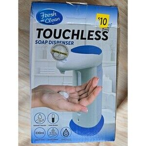 NIB Fresh N Clean Touchless Soap Dispenser 330 ML Requires (4)AAA Not Included